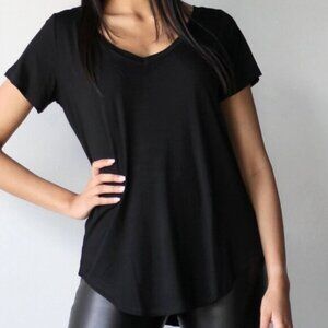 Emmy Deveaux V-neck Boyfriend Tee